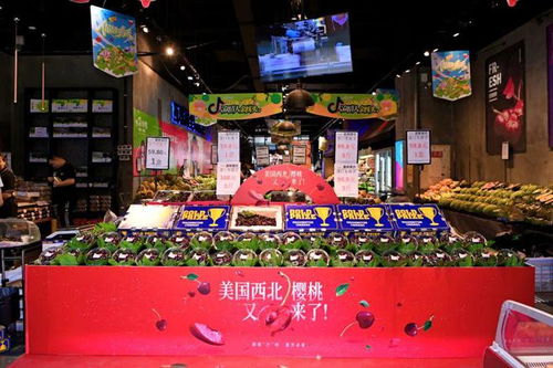 美國西北櫻桃在成都水果地帶銀泰店熱力登場(chǎng) 賦予新鮮零售新活力